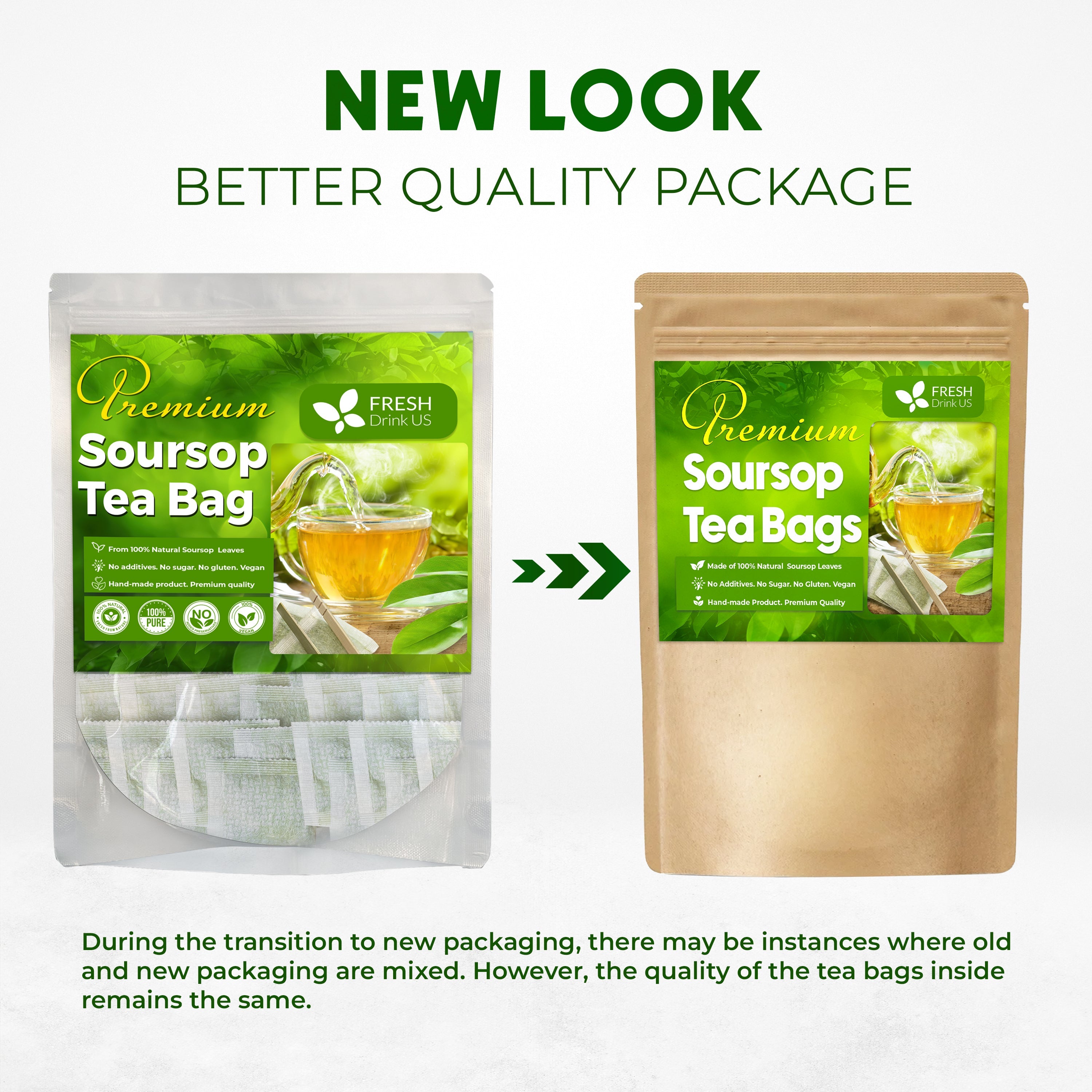 Premium Soursop Leaves Tea bags, Dried Soursop Leaves, Soursop Leaf Powder, Guanabana Leaves Tea, Hoja Guanabana Tea | Tea | Wiccan Center