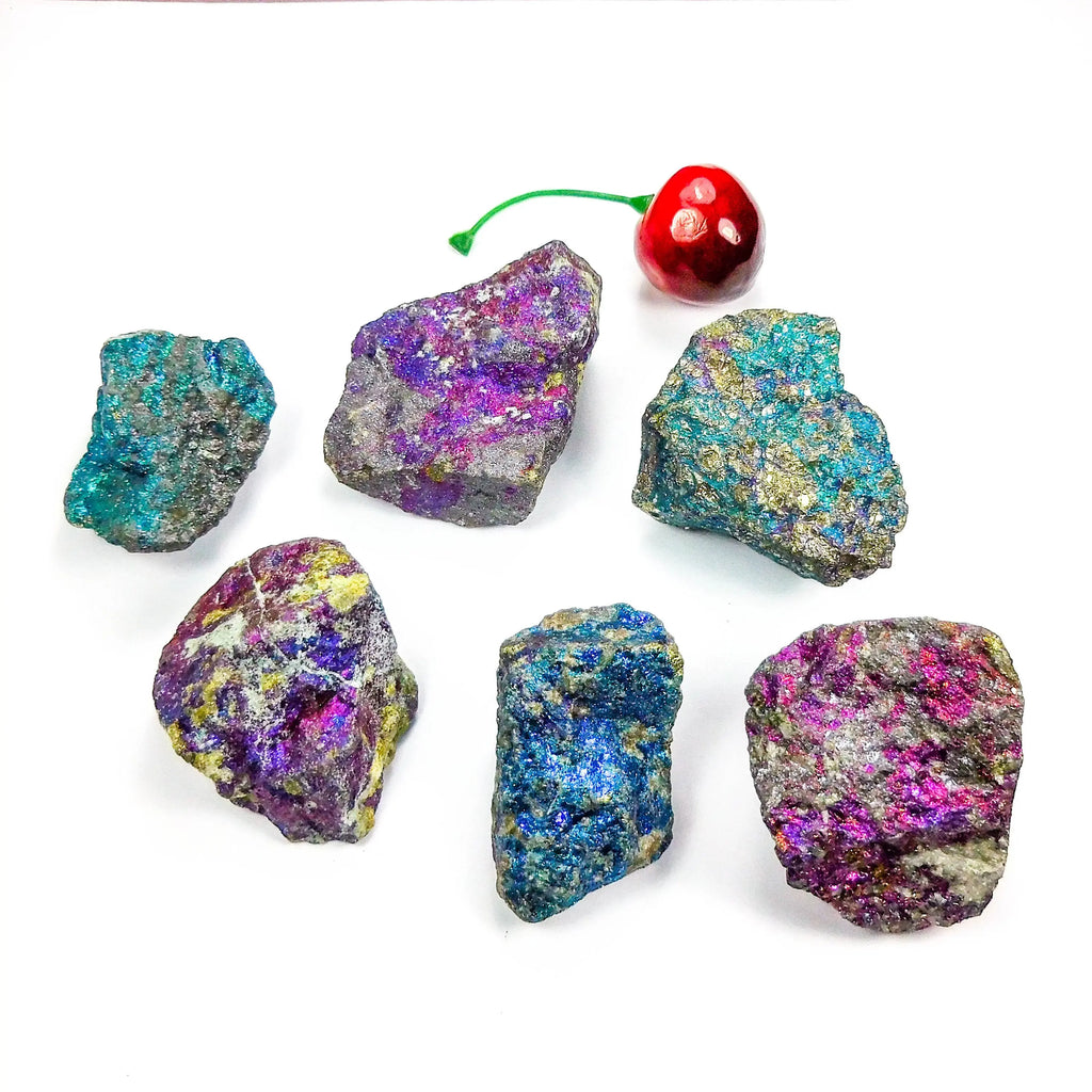 Chalcopyrite (1 Pc) Raw Peacock Ore | Retail Rough Rocks | Wiccan Center