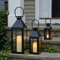 26"&19"& 13" High Elegant Candle Lantern Metal Lanterns for Versatile Indoor & Outdoor | Decorative Candle Lantern | Wiccan Center
