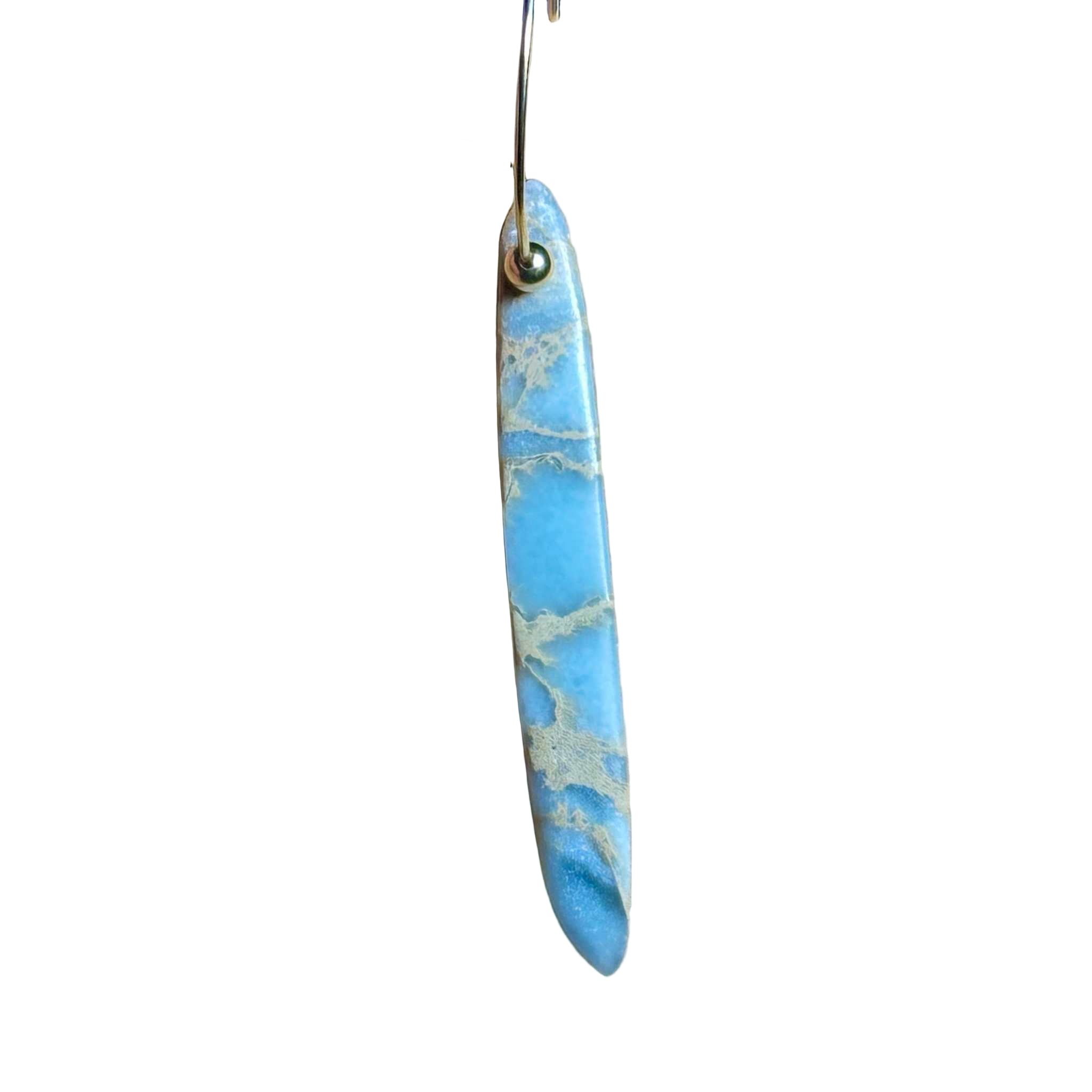 African Opal Spear Bertoni Earrings - 14k Gold Filled Sterling Silver | Jewelry | Wiccan Center