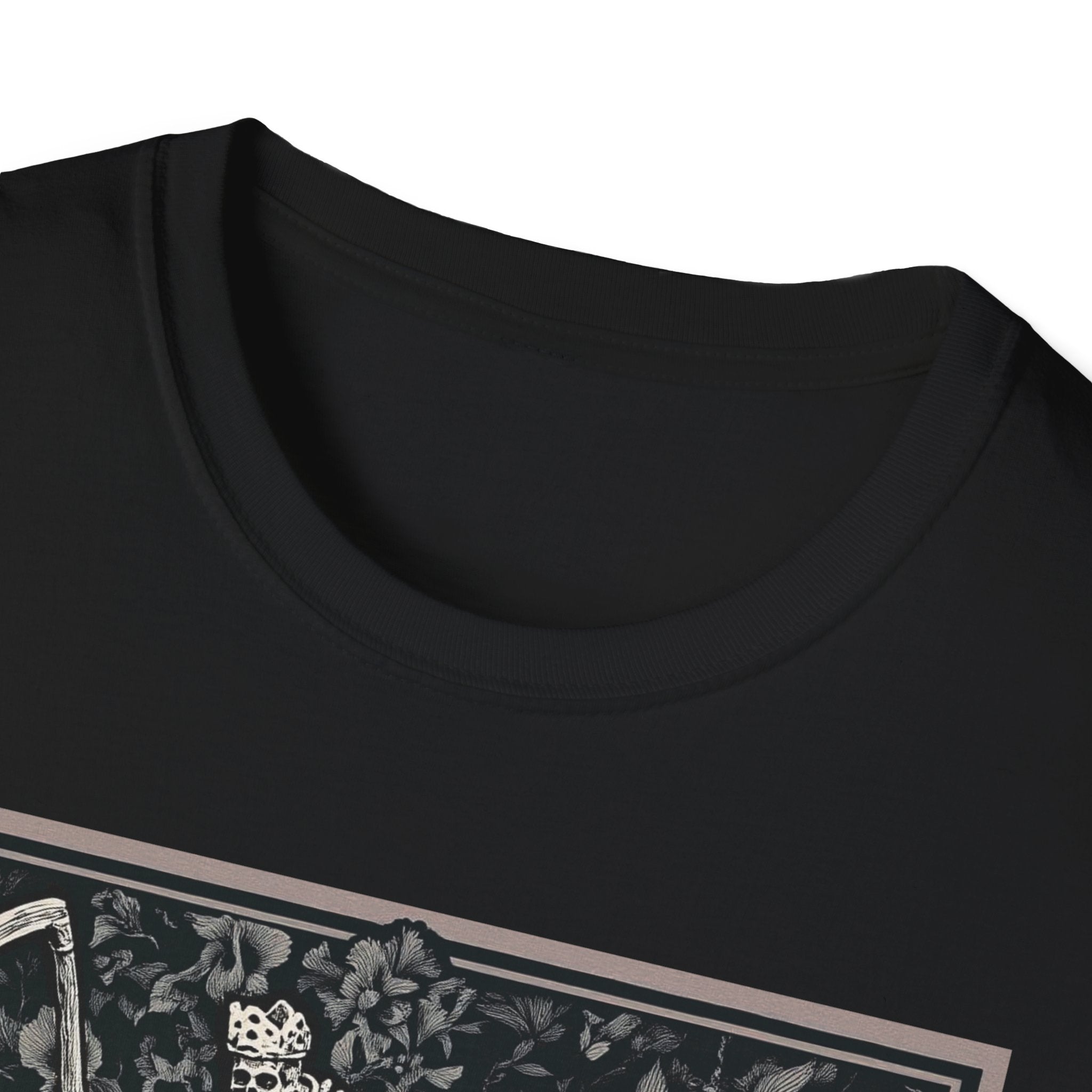 Triumph of Death Shirt | Grim Reaper Tee by Dellamorte | Four Horsemen Memento Mori Halloween Art T-Shirt | Dark Medieval Gothic Apparel