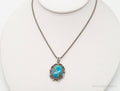 Vintage Native American Blue Turquoise Sterling Silver Necklace | Jewelry > Necklaces | Wiccan Center