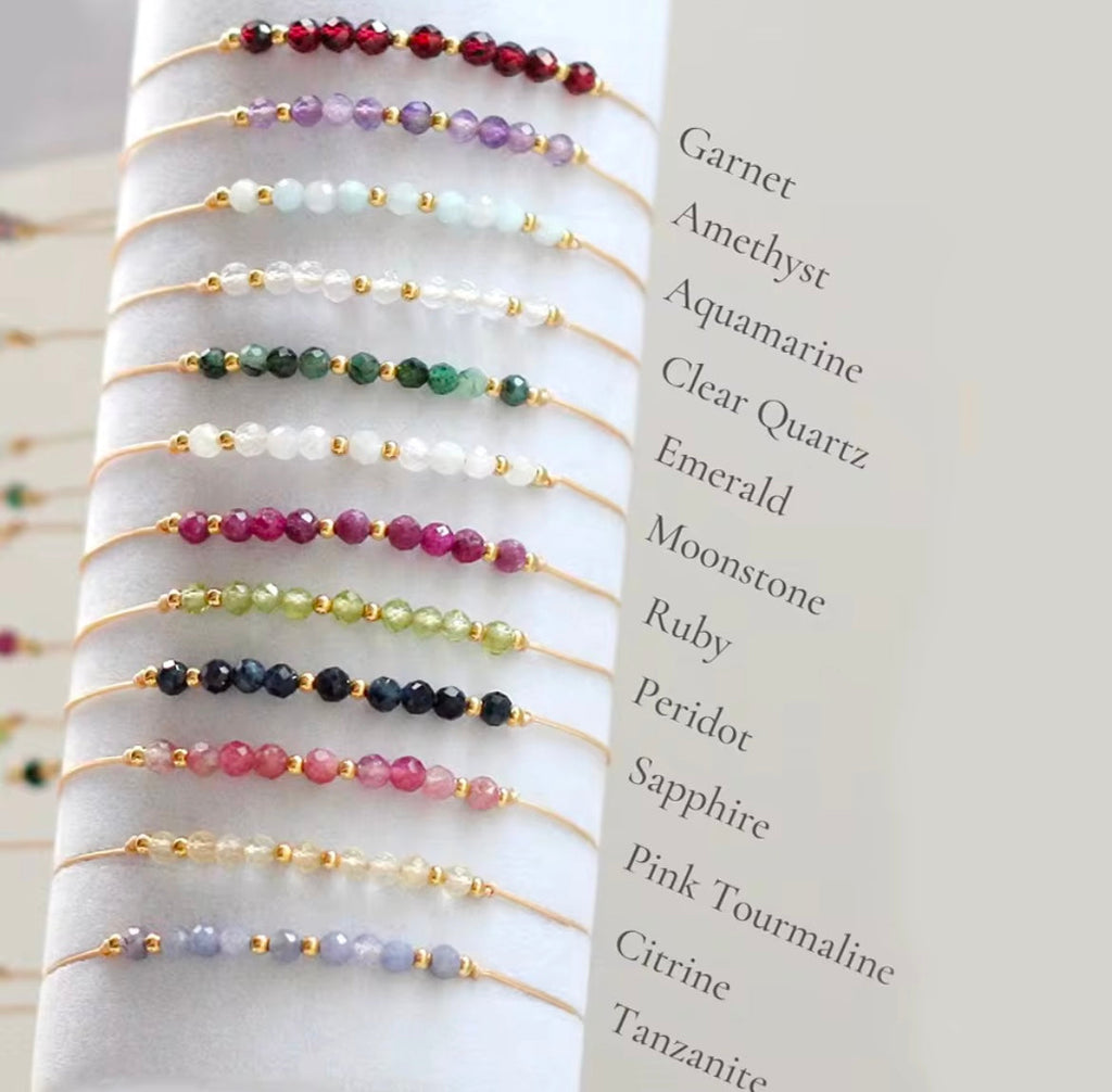 Crystal Birthstone Bracelet | Bracelets | Wiccan Center