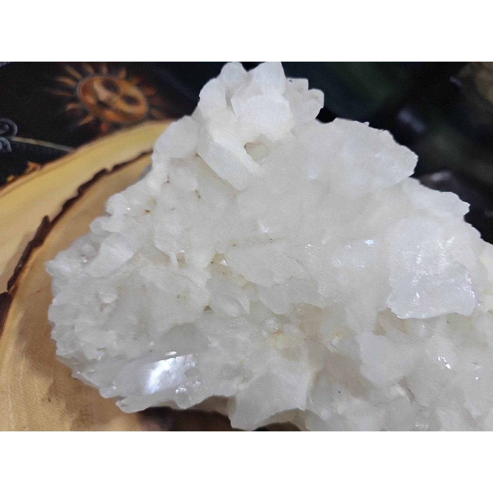 6.2 Lbs White Crystal Quartz | Mineral Specimens | Wiccan Center