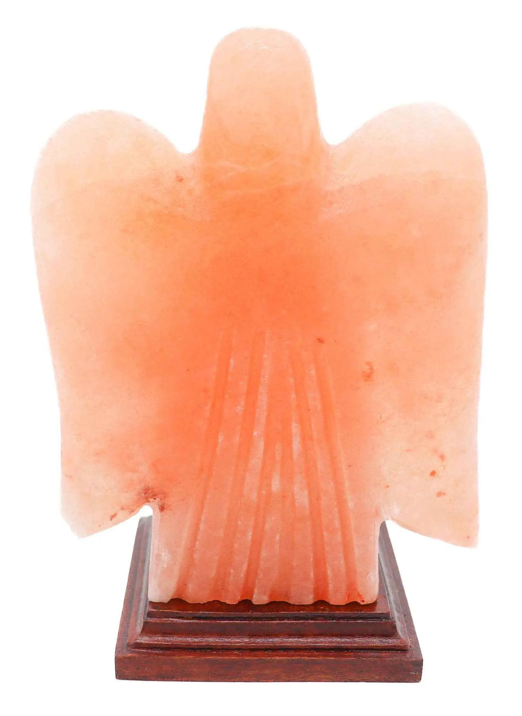 Himalayan Salt ANGEL Shaped Salt Lamp (7-8lb) | Lamp | Wiccan Center