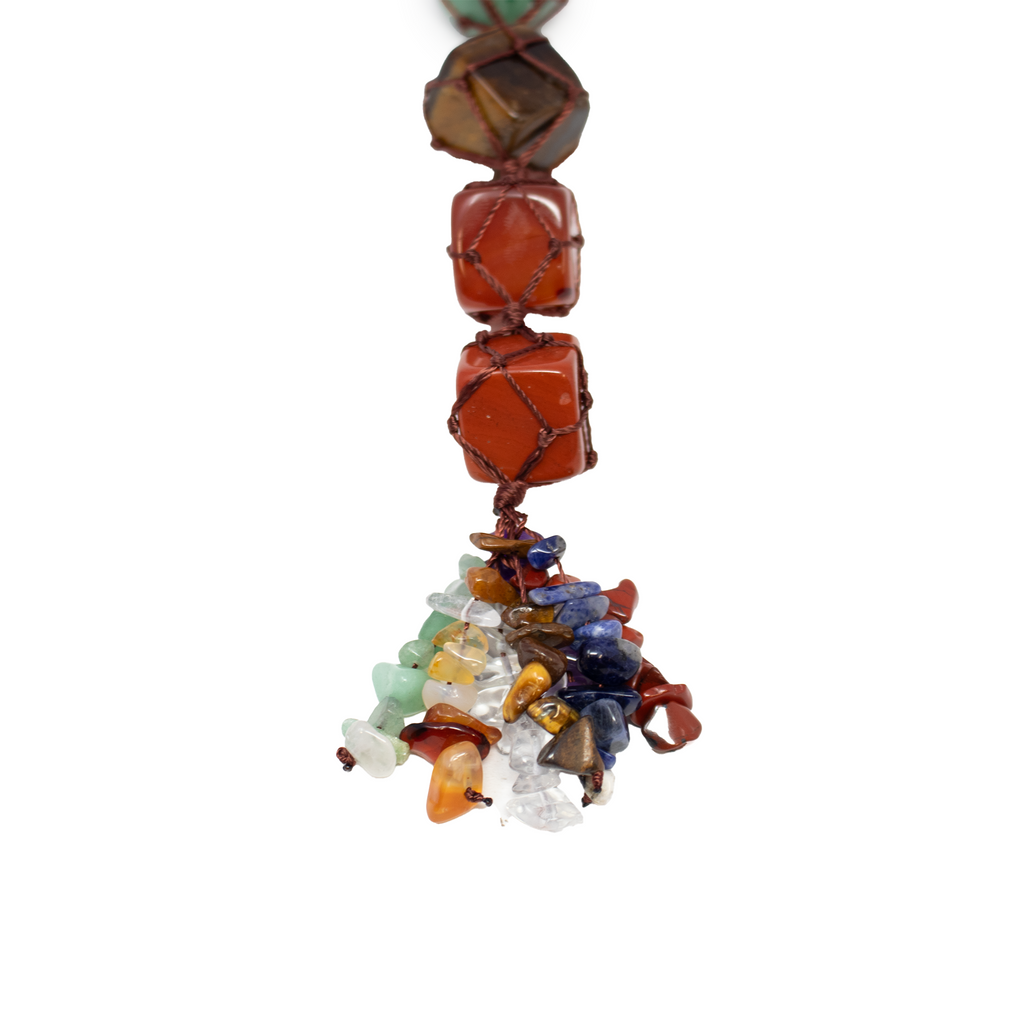 7 Chakra Car Mirror Hanger | Home Decor > Mirrors | Wiccan Center