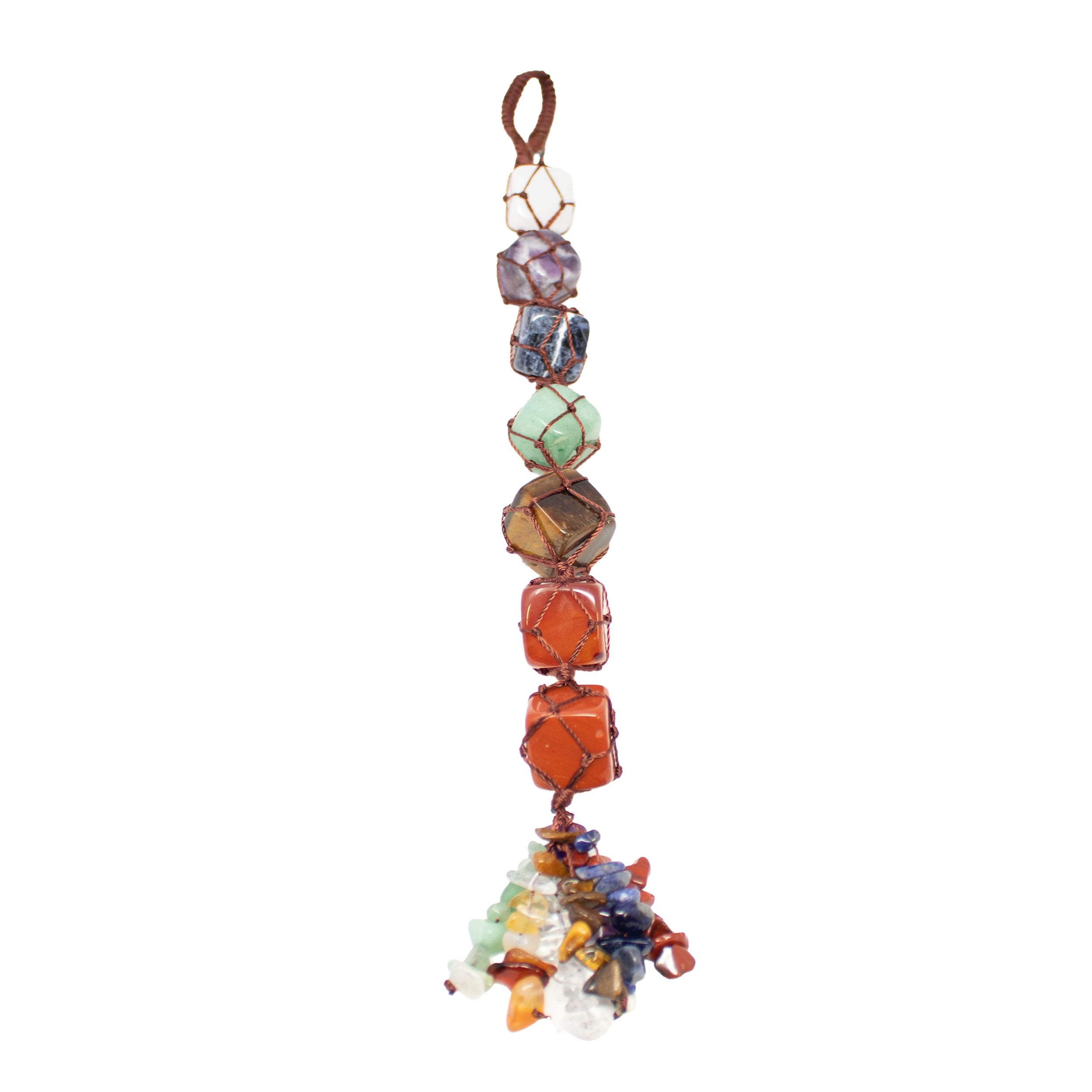 7 Chakra Car Mirror Hanger | Home Decor > Mirrors | Wiccan Center