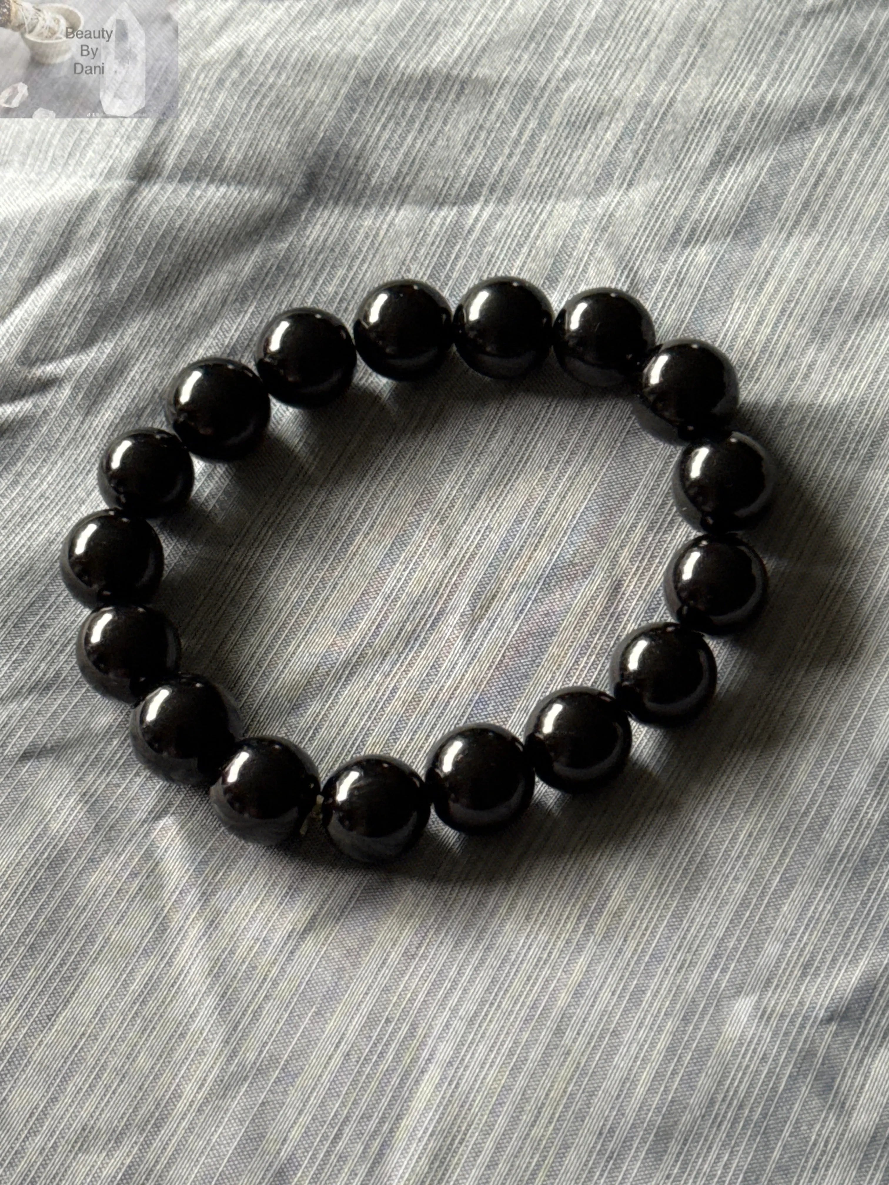 12mm Onyx Protection Bracelet