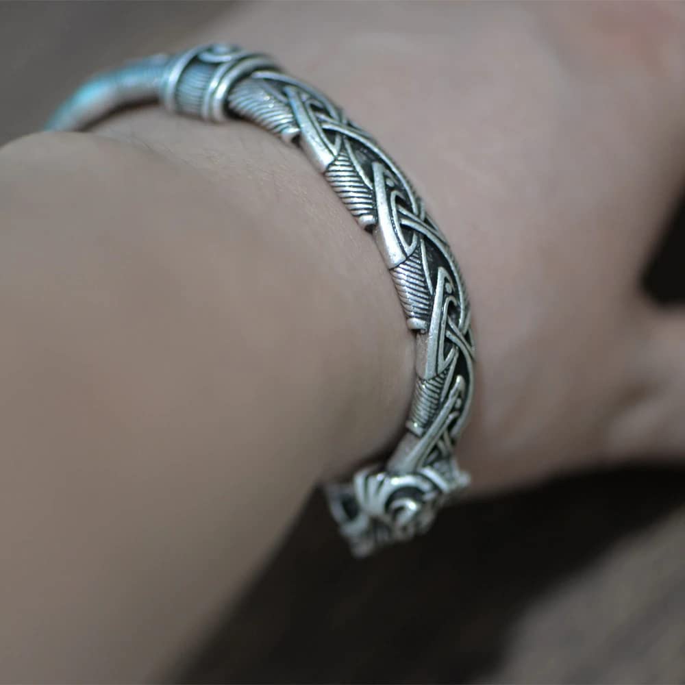 Viking Wolf Bracelet – Fenrir Norse Bangle