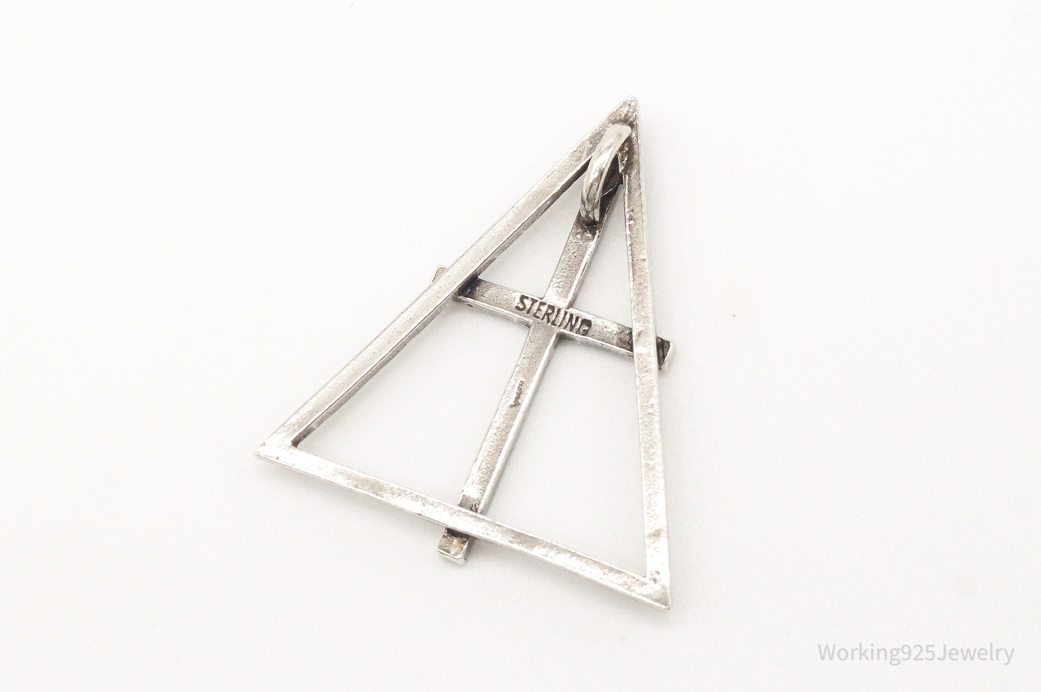 Large Antique Cross Sterling Silver Pendant | Jewelry > Necklaces > Pendants | Wiccan Center