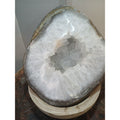 Large Natural Madagascar Agate Geode — 19.3 lbs, Museum-Quality Quartz Specimen | CrystalCloud Company | Geodes & Clusters | Wiccan Center