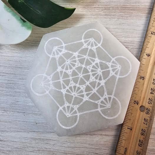 Metatron's Cube Charging Plate