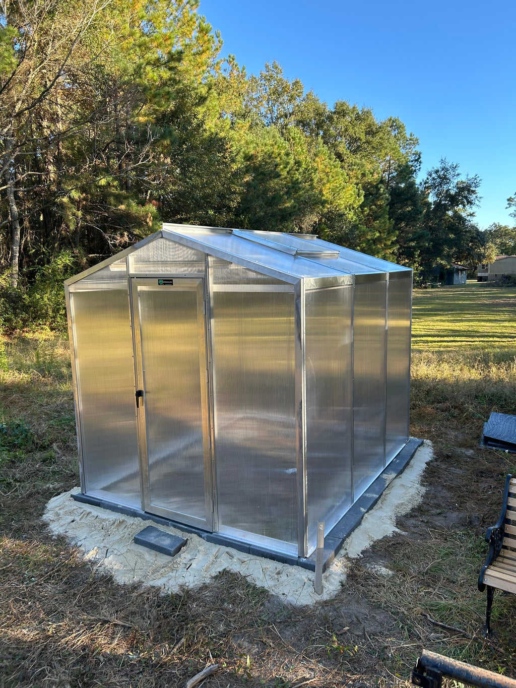 Palmetto Greenhouse 8' x 10' | Greenhouse 8x10 | Wiccan Center