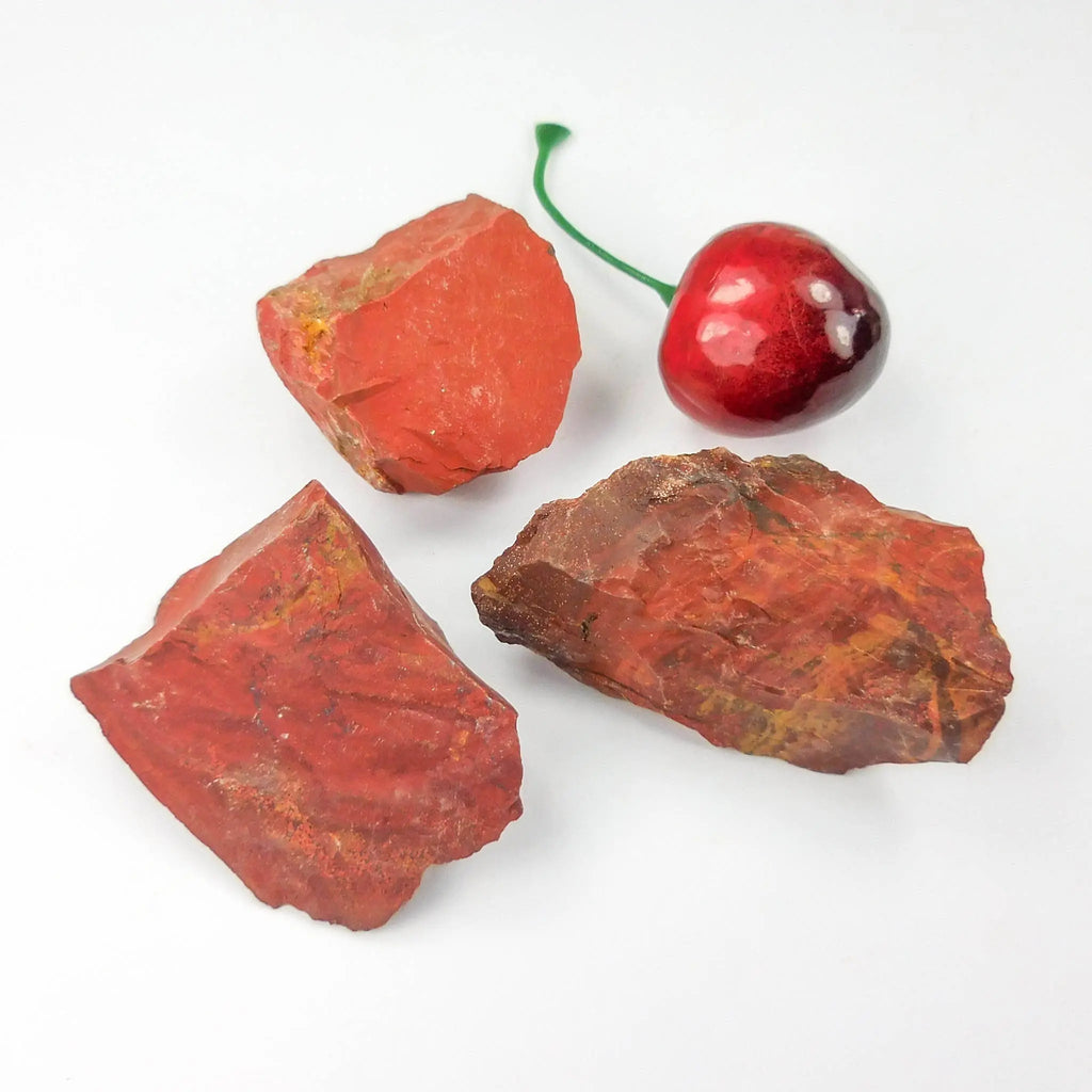 Red Jasper Rough Raw Stones (By The Piece Or Pound) | Home & Living > Home Decor > Home Accents > Rocks & Geodes | Wiccan Center