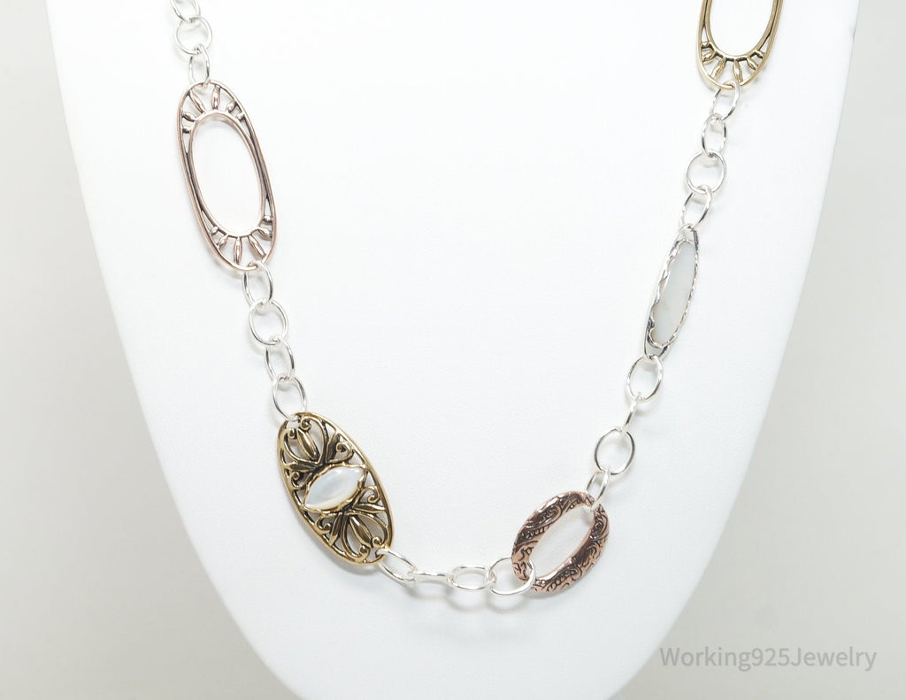 Vintage Designer Carolyn Pollack Relios Collection Sterling Silver Necklace | Jewelry > Necklaces | Wiccan Center