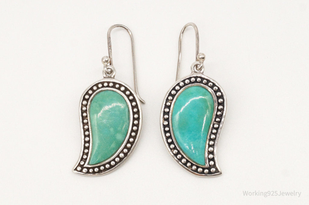 Designer SX Turquoise Sterling Silver Earrings | Jewelry > Earrings | Wiccan Center