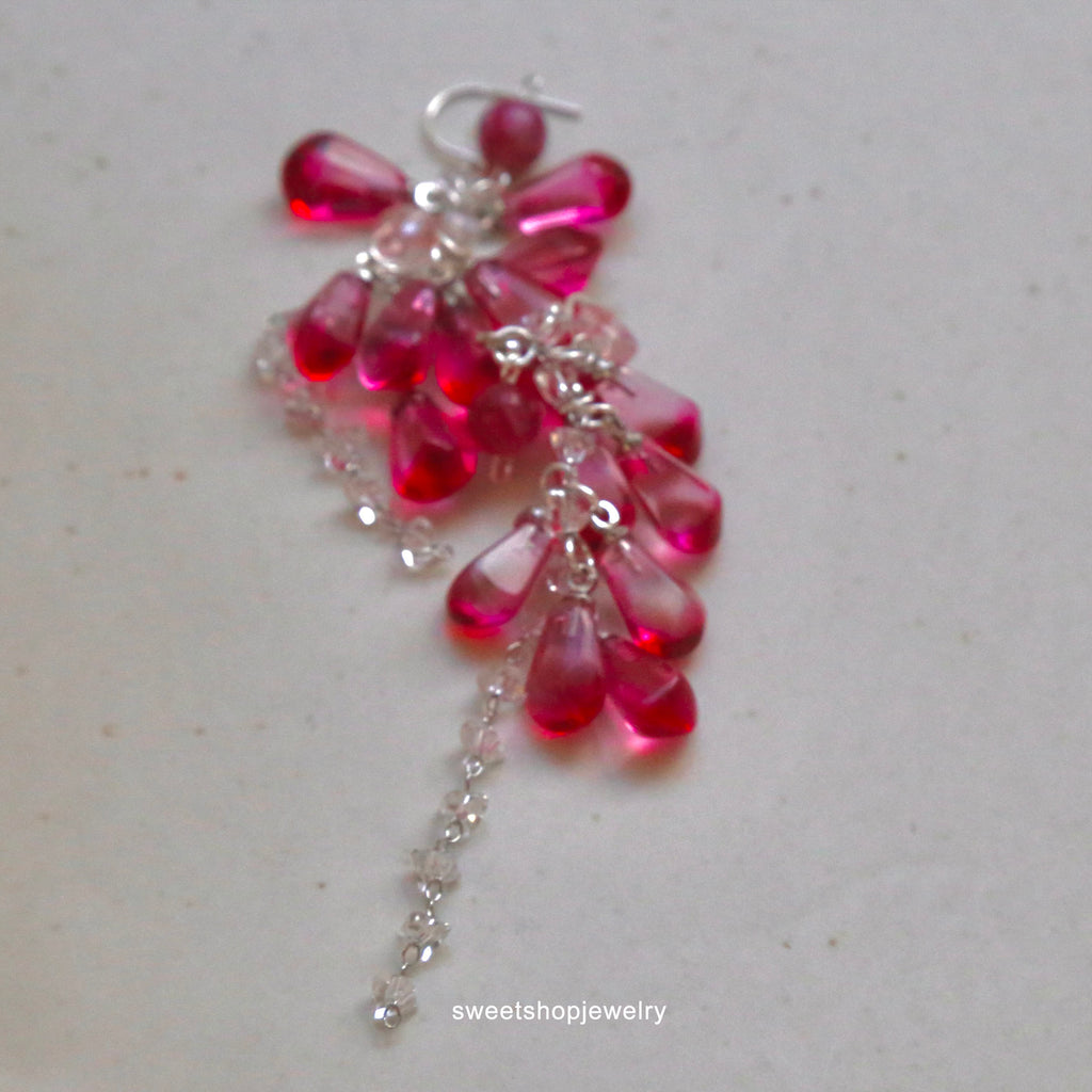 Pomegranate Seed Earrings