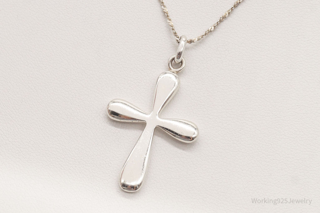 Vintage Designer Boma Cross Sterling Silver Necklace | Jewelry > Necklaces > Pendants | Wiccan Center