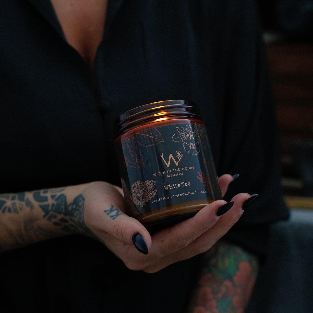 White Tea Candle | Candle | Wiccan Center