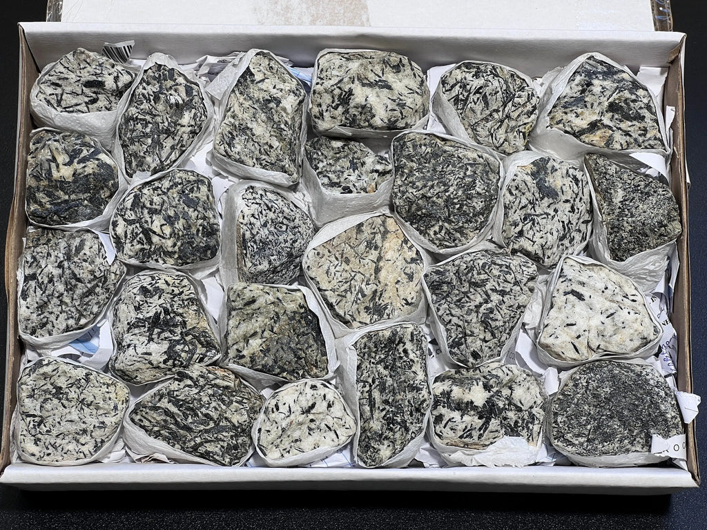 Epidote Crystals (Avg 3.5 LBs) Box Flat Bulk Wholesale Lot Rough Raw Stones Gemstones | Home & Living > Home Decor > Home Accents > Rocks & Geodes | Wiccan Center