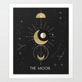 The Moon Art Print