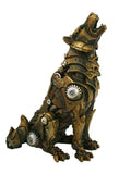Steampunk Wolf Statue | Statues and Figurines | Wiccan Center