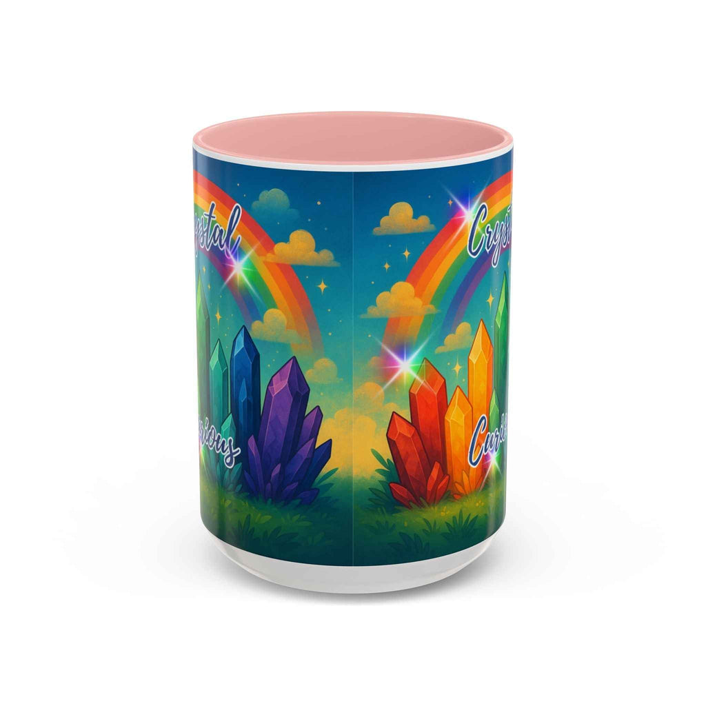 Coffee Mug - Rainbow Crystal Curious | Mug | Wiccan Center