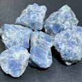 Blue Calcite Crystal Rough Raw Stones (By The Piece or Pound) Wholesale | Home & Living > Home Decor > Home Accents > Rocks & Geodes | Wiccan Center