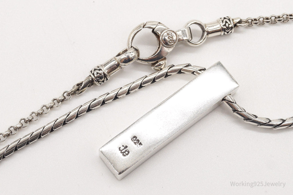 Vintage Bali Style Chain Sterling Silver Necklace | Jewelry > Necklaces > Pendants | Wiccan Center