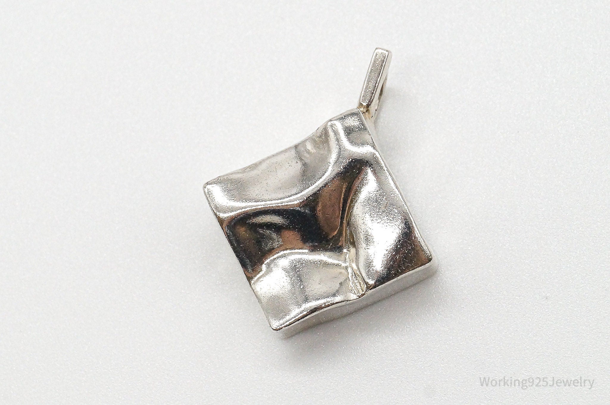 Vintage Galla Modernist Silver Pendant | Jewelry > Necklaces > Pendants | Wiccan Center
