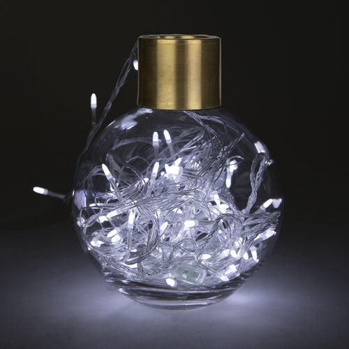 100 LED String Light with Connector - White | LED Lights | Wiccan Center