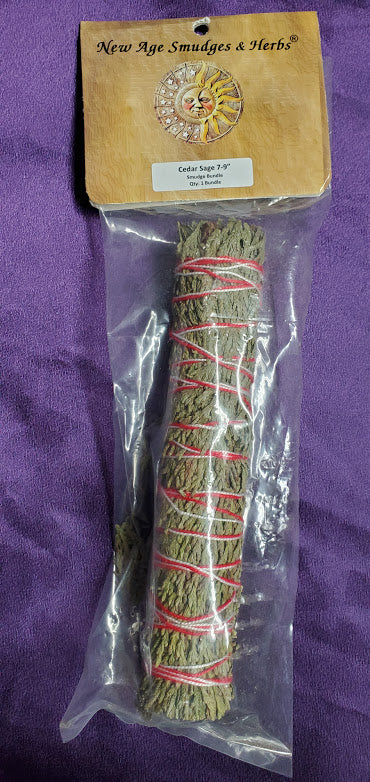 Cedar Smudge Stick 7" | Smudge | Wiccan Center