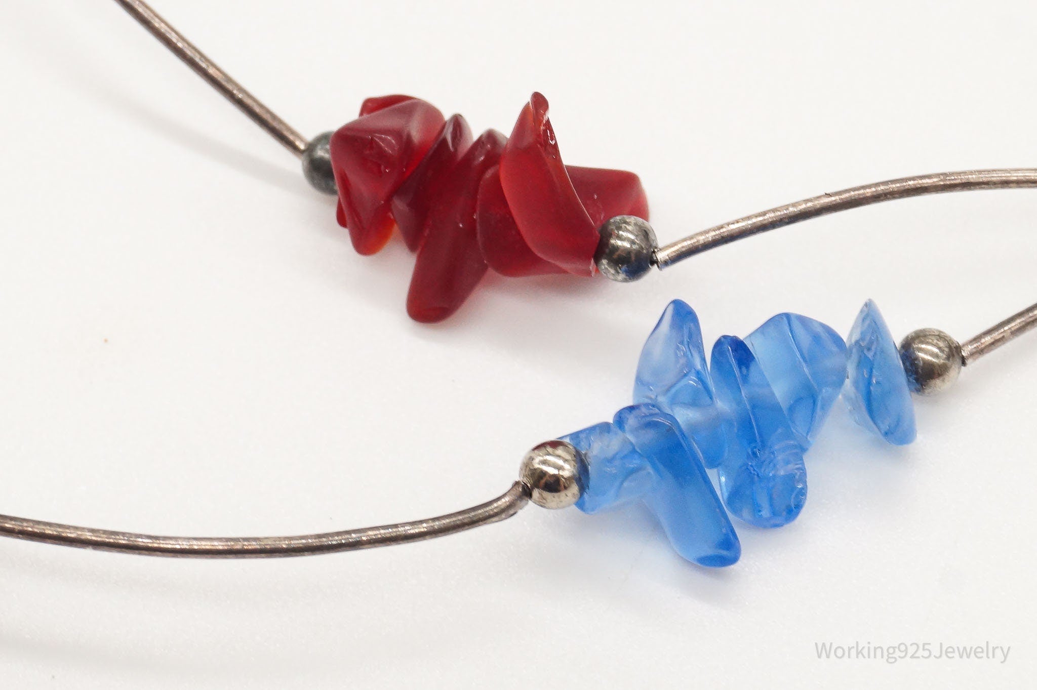 Vintage Multi Gemstone Sterling Silver Necklace | Jewelry > Necklaces > Pendants | Wiccan Center