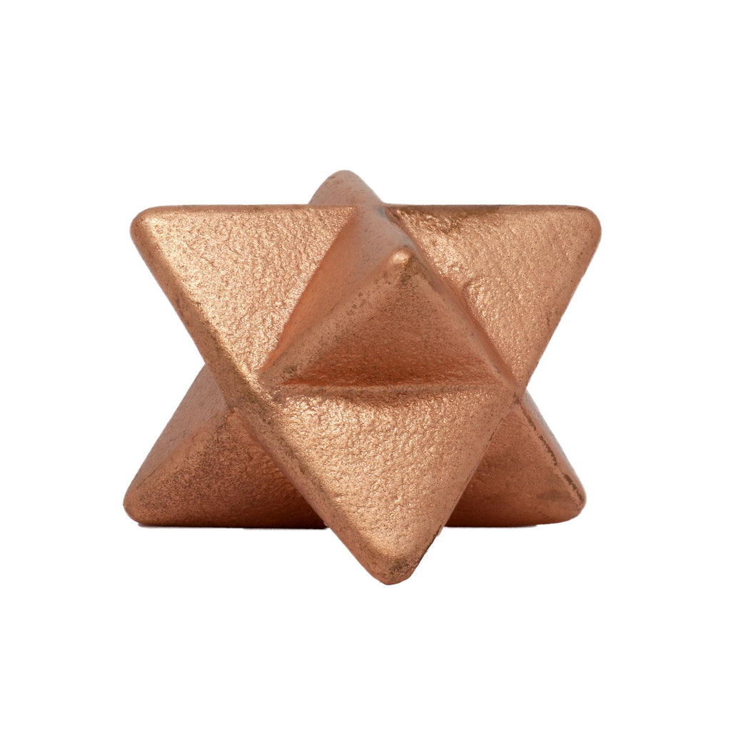 Merkaba Michigan Copper Star - Sacred Geometry | Crystals & Minerals > Figurines | Wiccan Center