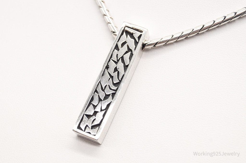 Vintage Bali Style Chain Sterling Silver Necklace | Jewelry > Necklaces > Pendants | Wiccan Center