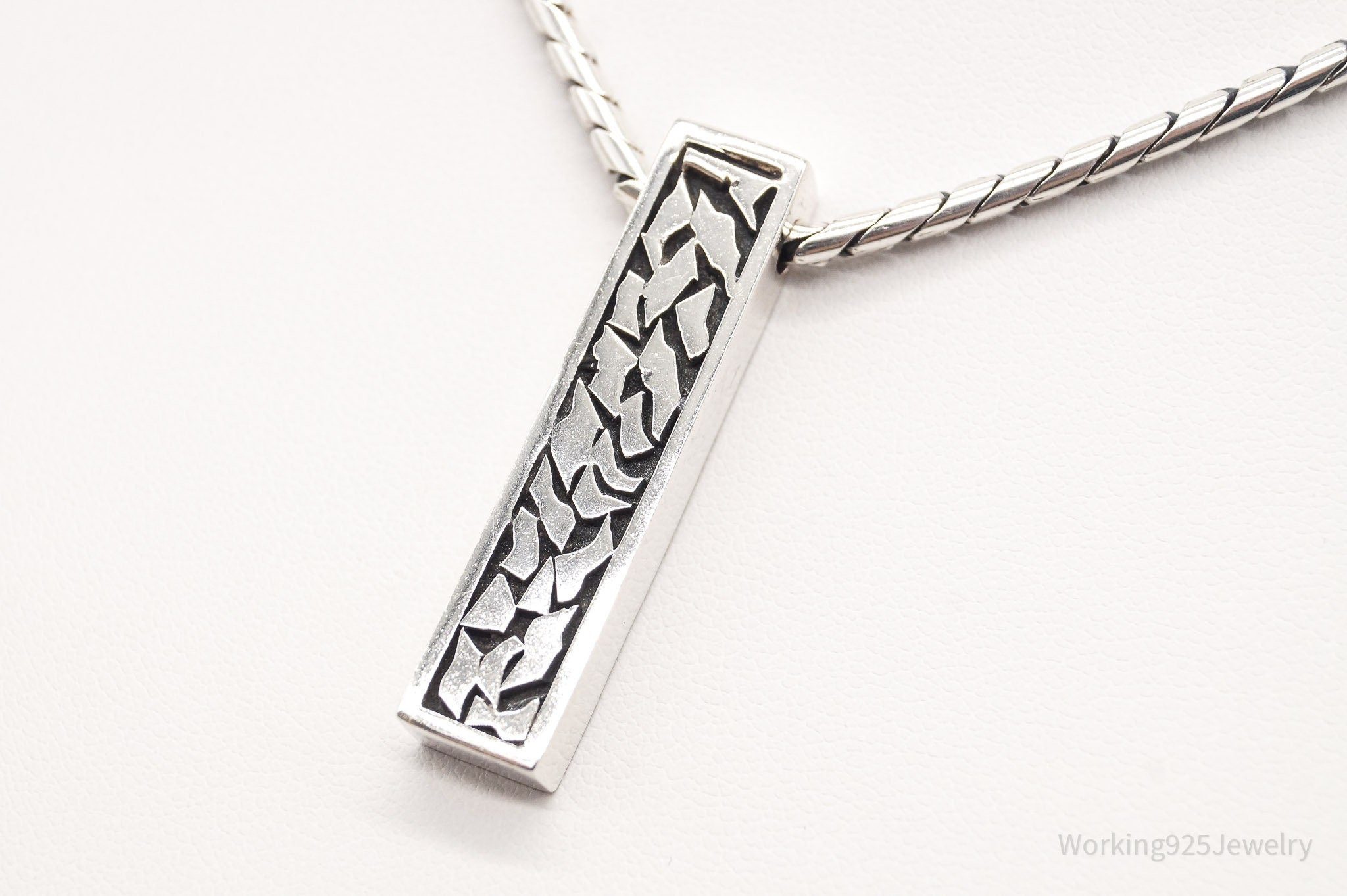 Vintage Bali Style Chain Sterling Silver Necklace | Jewelry > Necklaces > Pendants | Wiccan Center