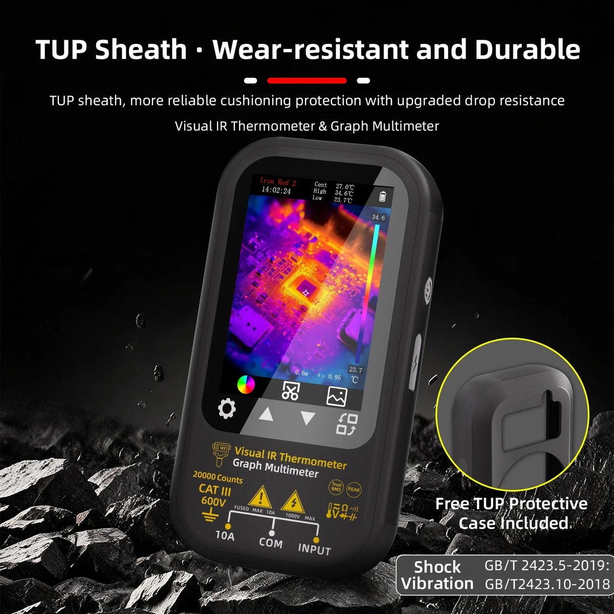 BSIDE SH6 Thermal Imager Digital Multimeter | Thermal Imaging Multimeter | Wiccan Center
