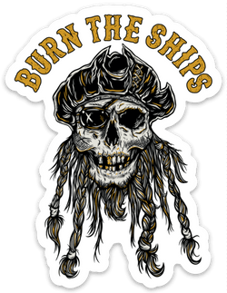 Burn The Ships Decal | | Wiccan Center