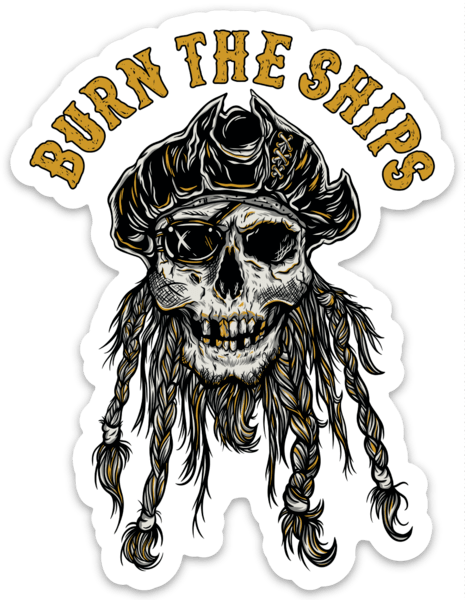 Burn The Ships Decal | | Wiccan Center