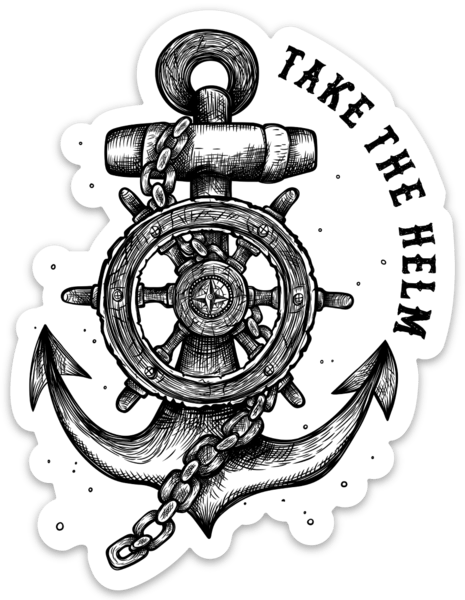 Take The Helm Decal | | Wiccan Center