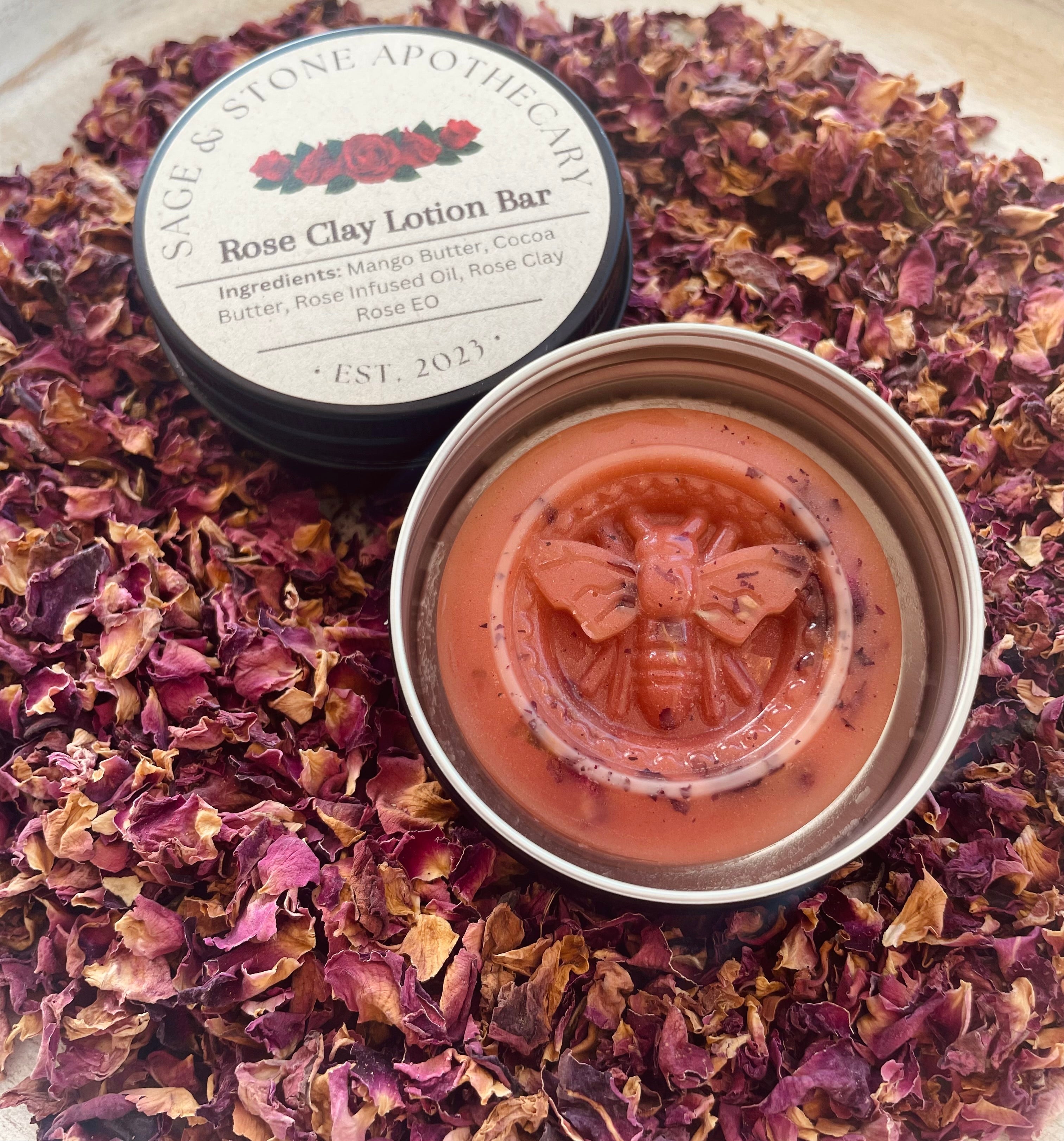 Rose Clay Lotion Bar | | Wiccan Center