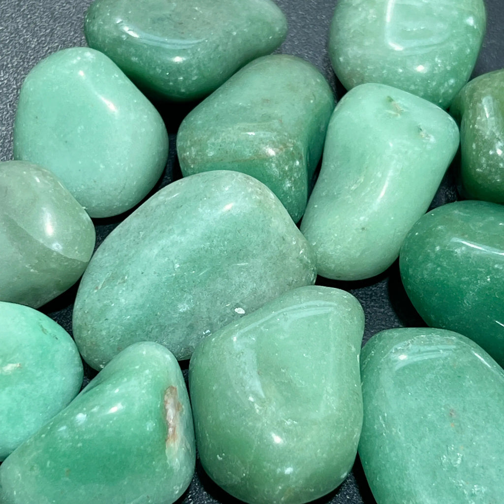 Large Green Aventurine Tumbled Stones (By The Piece or Pound) Wholesale | Home & Living > Home Decor > Home Accents > Rocks & Geodes | Wiccan Center