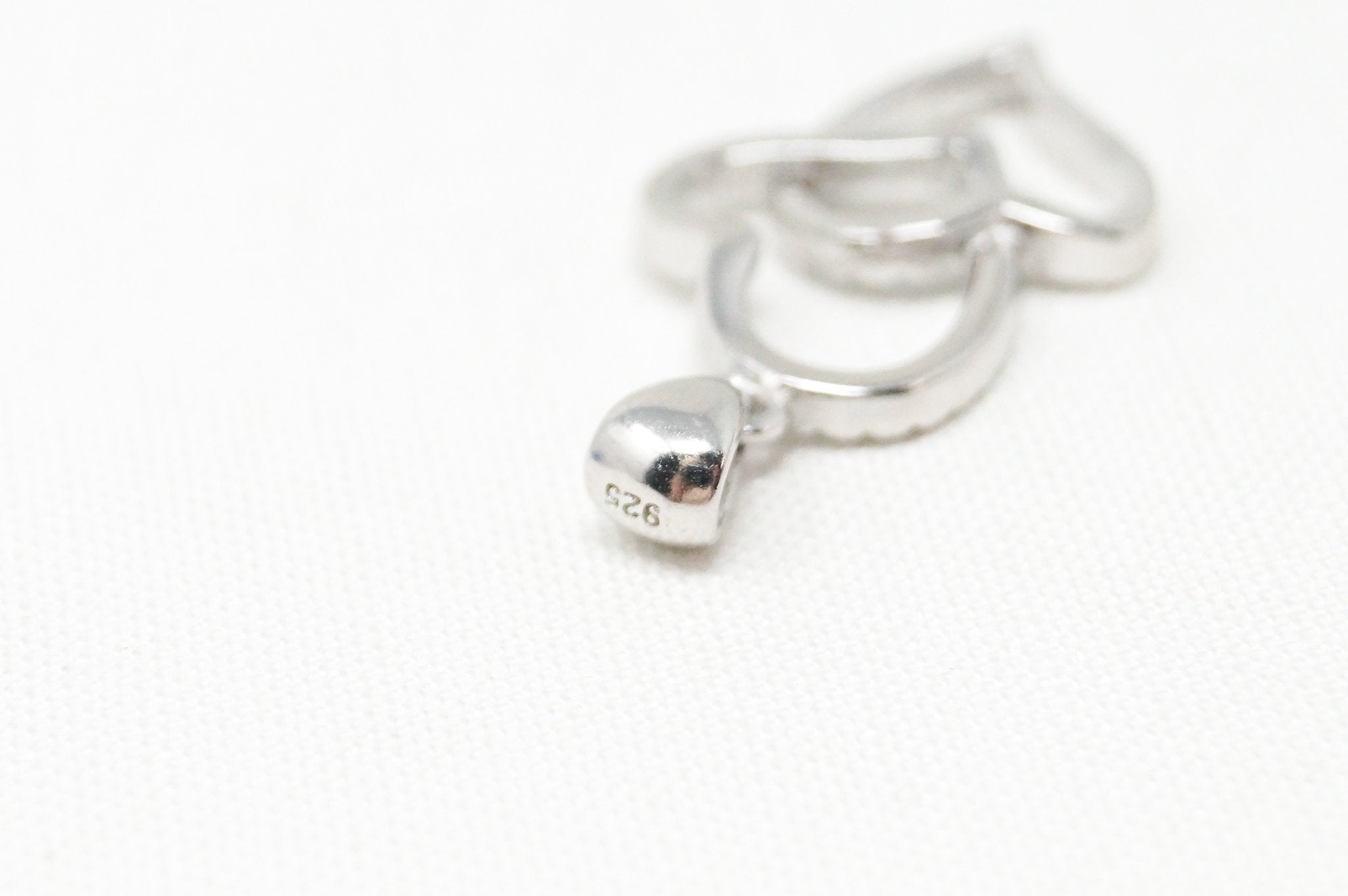Vintage Open Hearts Forever Link Collection CZ Sterling Silver Necklace Pendant | Jewelry > Necklaces > Pendants | Wiccan Center