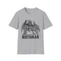 Mothman Shirt | Gothic Cryptid T-Shirt by Dellamorte | Appalachian Folklore Tee | Paranormal Creature Dark Halloween Art Apparel