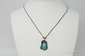 Vintage Native American Unsigned Turquoise Sterling Silver Necklace | Jewelry > Necklaces > Pendants | Wiccan Center
