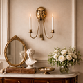 VINTAGE WALL SCONCE CANDLE HOLDER | P | Wiccan Center