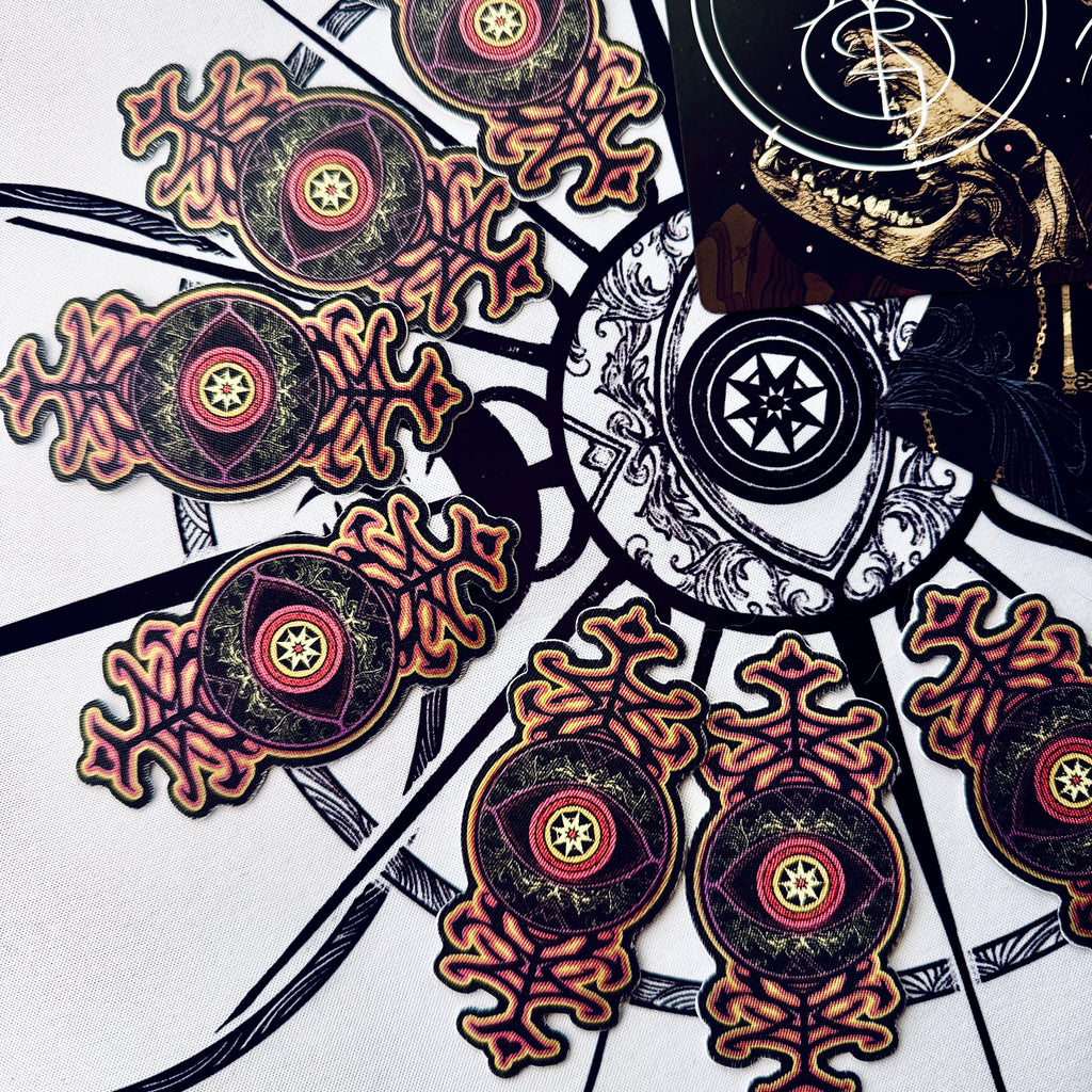 **NEW** Sticker - Protection Sigil (“Xian Evil Eye”)