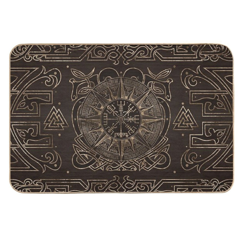 Vegvisir - Viking Compass Ornament  Multi-Purpose Bath Mat