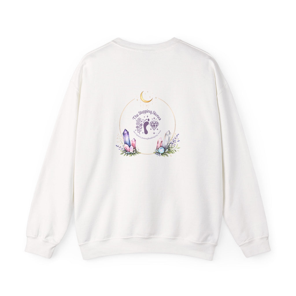 LOVE Crystal Letter Design | Sweatshirt | Wiccan Center