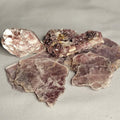 Lepidolite Natural Slice - X-Small (2-10g) | Rough Gemstone | Wiccan Center